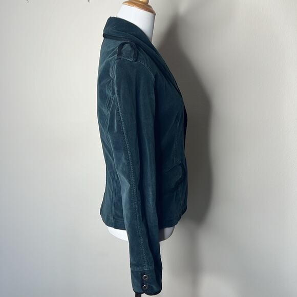 Barney’s New York Co-Op Vintage Green Velvet Blazer - Picture 5 of 9
